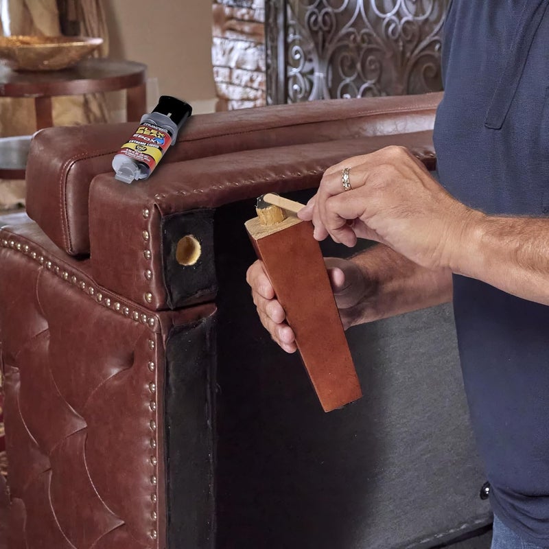 Flex Seal إيبوكسي، سائل شديد، متعدد الاستخدامات، متين، دائم، محكم، رابطة تدوم طويلاً، للإصلاحات في السيارات، البحرية، السباكة، المنزل، والأدوات، يجف باللون الأسود، 0.85 أونصة (25 مل) حقنة - Image 5
